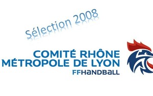 Stage des sélections 2008 du Comité du Rhône