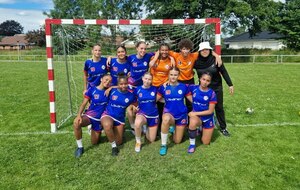 LMH 1 
avec Lissa (gardienne N° 11) et Julie (joueuse N° 20)