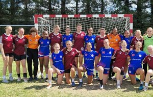 poule haute : victoire LMH1 contre Dronninglund (Danemark) 19 à 11