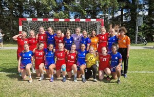 poule haute : victoire LMH1 contre  Kjøkkelvik IL 2 ( Norvege) 17 à 5