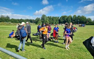 Dernier préparatifs  avant le dernier match de poule haute
