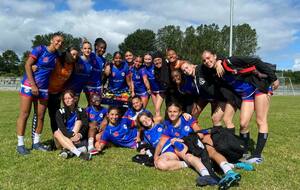 Fin des matchs poules hautes .les 2 équipes finissent 2emes de leur poule et sont qualifiées en 1/4