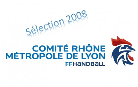 Stage des sélections 2008 du Comité du Rhône